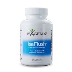 Isagenix IsaFlush - 60 capsules (60 servings) - Cleansing Herbs and Minerals to aid in Digestive Regularity.