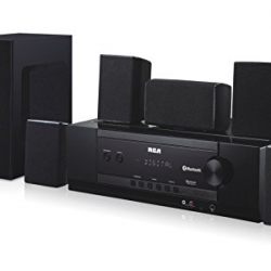 RCA 1000-Watt Audio Receiver Home Theater System - Dolby Digital 5.1 Surround Sound & AM/FM Tuner - Bluetooth & Blu-Ray Compatible
