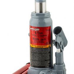 Pro-Lift Grey Hydraulic Bottle Jack - 6 Ton Capacity