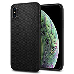 Spigen Liquid Air Armor Designed for Apple iPhone XS Case (2018) / Designed for Apple iPhone X Case (2017) - Matte Black