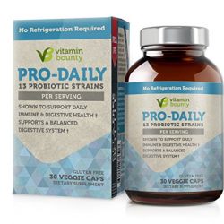 Vitamin Bounty Pro Daily Probiotic - 13 Probiotic Strains, Delayed Release Capsules