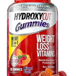Hydroxycut Non-Stimulant Weight Loss Mixed Fruit Gummies, 90 Count