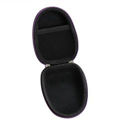 For Philips HP6401 Satinelle Epilator Electric Shaver Travel EVA Hard Protective Case Carrying Pouch Cover Bag Purple By Hermitshell