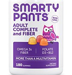 SmartyPants Adult Complete and Fiber Daily Gummy Vitamins
