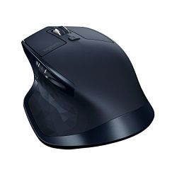 Logitech MX Master Wireless Mouse – High-Precision Sensor, Speed-Adaptive Scroll Wheel, Thumb Scroll Wheel, Easy-Switch up to 3 Devices – Navy