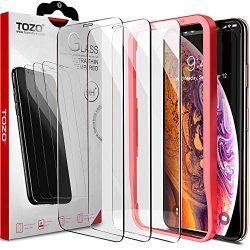 TOZO for iPhone XS Max Screen Protector 6.5 Inch