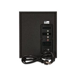 Acoustic Audio LED Bluetooth 2.1-Channel Home Theater Stereo System Black (AA2104)