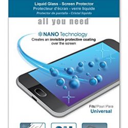 Liquid Glass Screen Protector -Invisible Protective Coating 9H Hardness Water Repellent, 99.9% Bacteria Repellent, and Scratch Resistant!