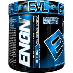 Evlution Nutrition ENGN Pre-workout, 30 Servings, Intense Pre-Workout Powder for Increased Energy, Power, and Focus (Blue Raz) Pikatropin-Free