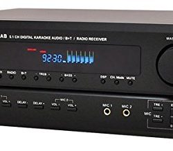 Wireless Bluetooth Power Amplifier System - 420W 5.1 Channel Home Theater Surround Sound Audio Stereo Receiver Box w/ RCA, AUX, Mic w/ Echo, Remote - For Subwoofer Speaker - Pyle PT588AB
