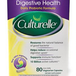 Culturelle Digestive Health Probiotic - 2 Boxes, 80 Capsules Each