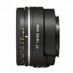 Sony 50mm f/1.8 SAM DT Lens for Sony Alpha Digital SLR Cameras - Fixed