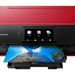 Canon Wireless All-In-One Printer with Scanner and Copier: Mobile and Tablet Printing, with Airprint(TM) and Google Cloud Print compatible, Red