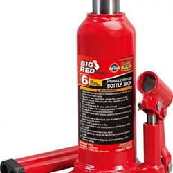 Torin Big Red Hydraulic Bottle Jack, 6 Ton Capacity