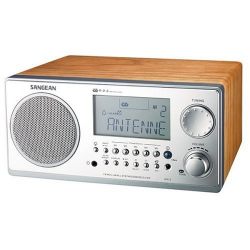 Sangean FM-RBDS AMWooden Cabinet Digital Tuning Receiver (Walnut)