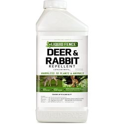 Liquid Fence Deer & Rabbit Repellent Concentrate, 40-oz