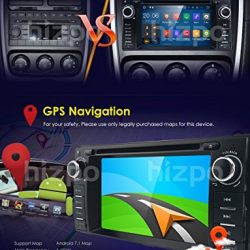 Android 7 Car stereo CD DVD Player - In Dash Car Radio Multimedia Player Navigation System with 6.2" LCD Bluetooth Wifi GPS for Jeep Wrangler Dodge Chrysler