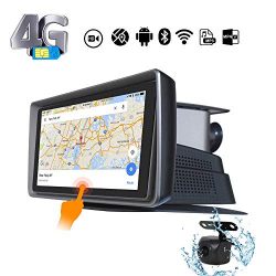 Skyfame Navigation Dash CAM Android Navigation Car Navigation System Reversing Image With 4G Network WIFI Bluetooh phone Night Visiogation Waterproo DVR Android Track Dual CAM