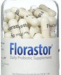 Florastor Daily Probiotic Supplement for Men and Women – Saccharomyces Boulardii lyo (250 mg; 100 Capsules)