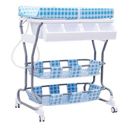 Costzon Baby Changing Table, Diaper Station Nursery Organizer