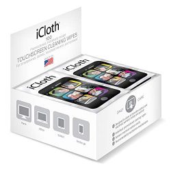 iCloth Small-Screen and Lens Cleaner | 100 cleaning wipes pre-moistened and individually sealed - Apply the promo and get a BONUS 10 Pack of our new XL Wipes FREE