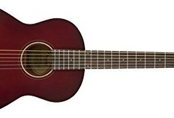 Fender 3/4 Size Steel String Acoustic Guitar (Red Burst)