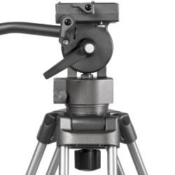 Ravelli AVTP Professional 75mm Video Camera Tripod with Fluid Drag Head