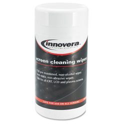 Innovera - Screen Cleaning Pop-Up Wipes, 120/Pack