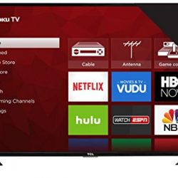 TCL 43 Inches 4K Smart LED TV (2017) with Roku