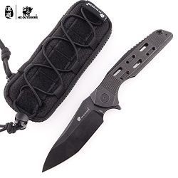 HX OUTDOORS S35VN Stainless Steel Survival Folding Knife ZD-006