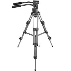 Ravelli AVTP Professional 75mm Video Camera Tripod with Fluid Drag Head