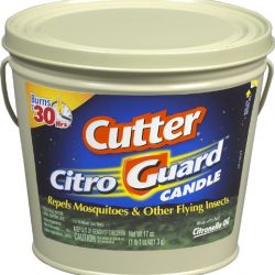 Cutter Citro Guard Candle (Tan Bucket)(17 oz)