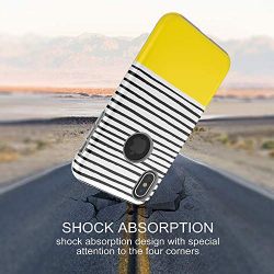 Case for iPhone XS Max,Digital Hutty Dual Layers Shockproof Heavy