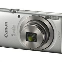 Canon PowerShot ELPH 180 Digital Camera w/Image Stabilization and Smart AUTO Mode (Silver)
