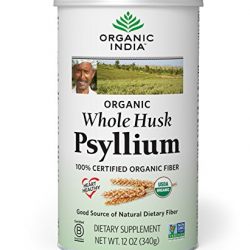 Organic India Whole Husk Psyllium, 12-Ounce