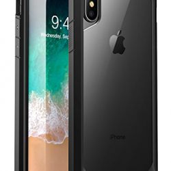 SUPCASE iPhone X, iPhone XS Case, Unicorn Beetle Series Premium Hybrid Protective Frost Clear Case for Apple iPhone X 2017,iPhone XS 2018 (Clear/Black)