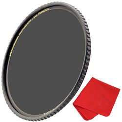 Breakthrough Photography 82mm X4 3-Stop ND Filter For Camera Lenses, Neutral Density Professional Photography Filter With Lens Cloth, MRC16, SCHOTT B270 Glass, Nanotec, Ultra-Slim, Weather-Sealed