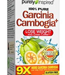 Purely Inspired 100% Pure Garcinia Cambogia + loose weight with green coffee, Weight Loss, 100 count Veggie Tablets (Pack May Vary)