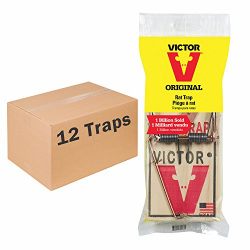 Victor Metal Pedal Rat Trap (Pack of 12)