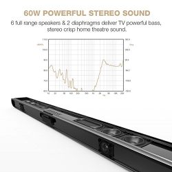 Sound Bar, BlitzWolf Smart Soundbar for TV