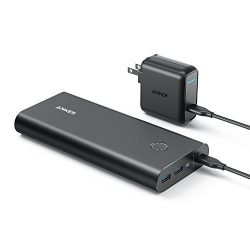 Anker PowerCore+ 26800 PD with 30W Power Delivery Charger, Portable Charger Bundle for iPhone X / 8, Nexus 5X 6P, LG G5 & USB Type-C Laptops (e.g. 2016 MacBook) Power Delivery Support