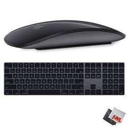 Space Gray Magic Mouse 2 + Space Gray Magic Keyboard Number Pad Combo