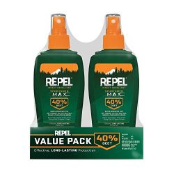 Repel Sportsmen Max Insect Repellent Pump Spray, 6-oz, 2-PK