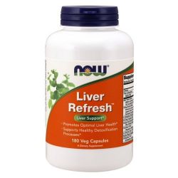 NOW Liver Refresh, 180 Capsules