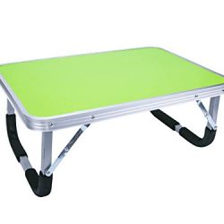 LandTrip Laptop Table for Bed, Superjare Portable Outdoor Camping Green Table