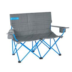 Kelty Loveseat Camp Chair - Smoke/Paradise Blue