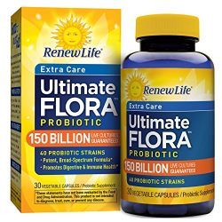 Renew Life Extra Care Probiotic, Ultimate Flora, 150 Billion