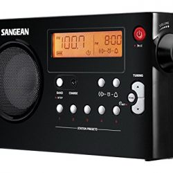 Sangean Digital Rechargeable Portable Radio - Black