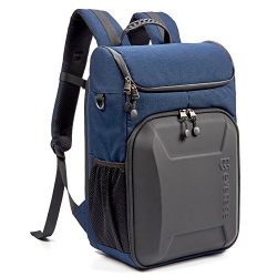 Evecase Shell DSLR Camera Backpack, Laptop Waterproof Camera Bag