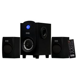 Acoustic Audio Bluetooth 2.1-Channel Home Theater Stereo System Black